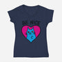 BE NICE-womens v-neck tee-hislla