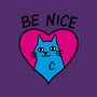 BE NICE-womens racerback tank-hislla