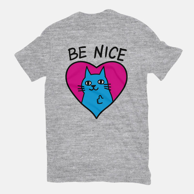 BE NICE-womens basic tee-hislla