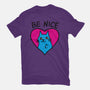 BE NICE-womens basic tee-hislla