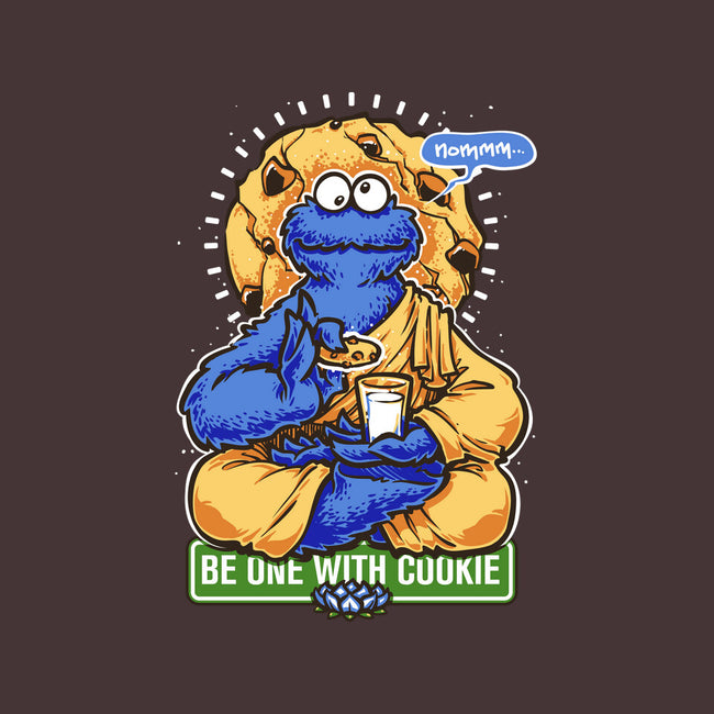 Be One With Cookie-none drawstring bag-Obvian