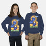 Be One With Cookie-youth crew neck sweatshirt-Obvian