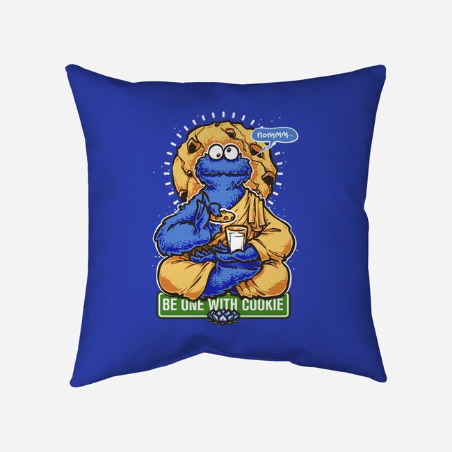 Be One With Cookie-none removable cover w insert throw pillow-Obvian