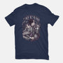 Be Very Afraid-womens fitted tee-MedusaD