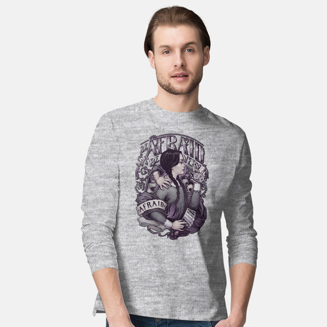 Be Very Afraid-mens long sleeved tee-MedusaD