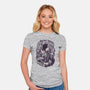 Be Very Afraid-womens fitted tee-MedusaD