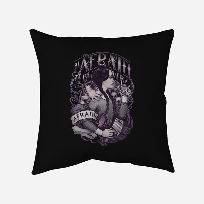 Be Very Afraid-none removable cover w insert throw pillow-MedusaD