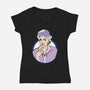 Bea Good!-womens v-neck tee-ibtrav