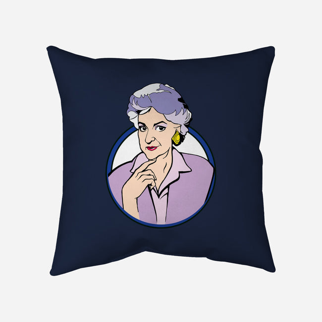 Bea Good!-none removable cover w insert throw pillow-ibtrav