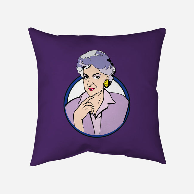Bea Good!-none removable cover w insert throw pillow-ibtrav