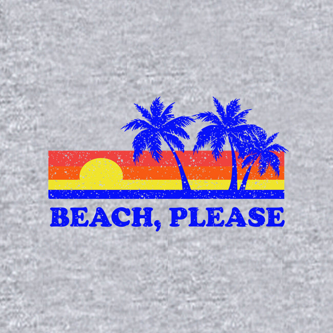 Beach, Please-dog basic pet tank-dumbshirts