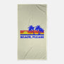 Beach, Please-none beach towel-dumbshirts