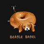Beagle Bagel-none removable cover throw pillow-SophieCorrigan