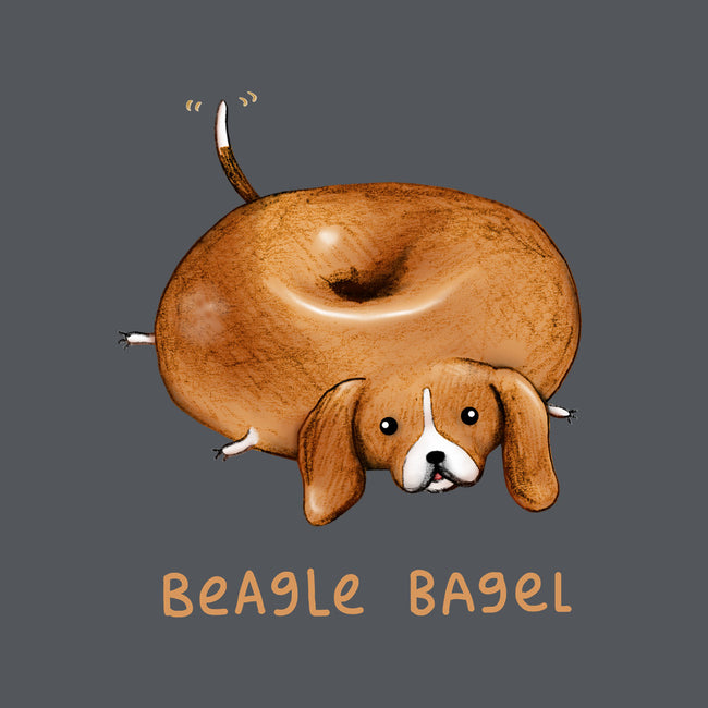 Beagle Bagel-none beach towel-SophieCorrigan