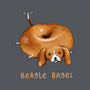 Beagle Bagel-none removable cover throw pillow-SophieCorrigan