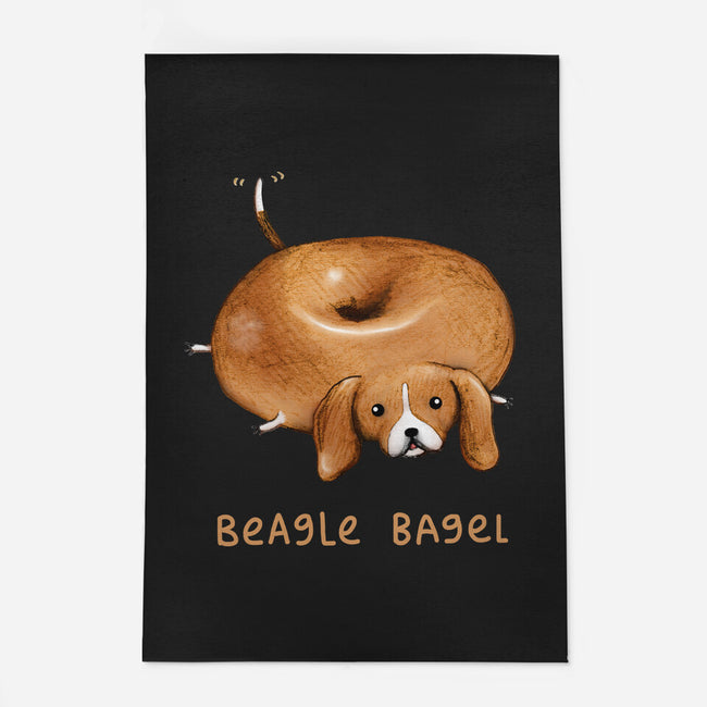 Beagle Bagel-none outdoor rug-SophieCorrigan