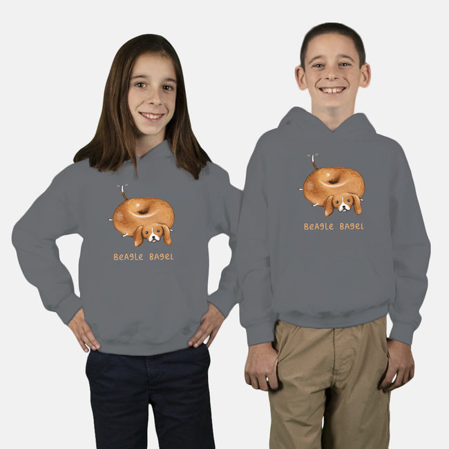 Beagle Bagel-youth pullover sweatshirt-SophieCorrigan