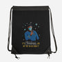 Behind Every Woman-none drawstring bag-risarodil