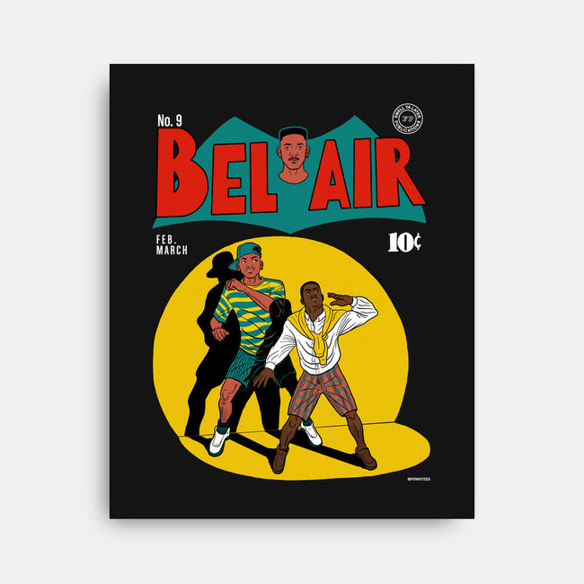 Bel Air-none stretched canvas-pennytees