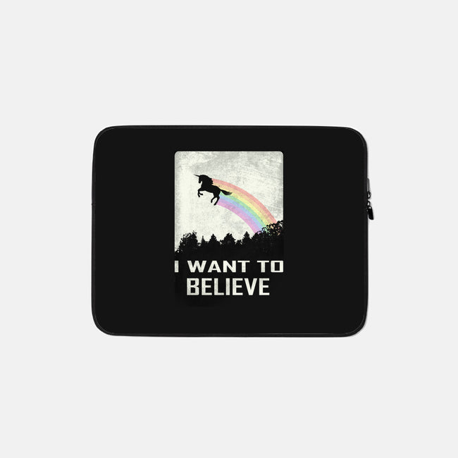 Believe in Magic-none zippered laptop sleeve-NakaCooper