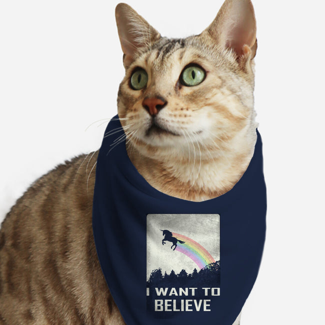 Believe in Magic-cat bandana pet collar-NakaCooper