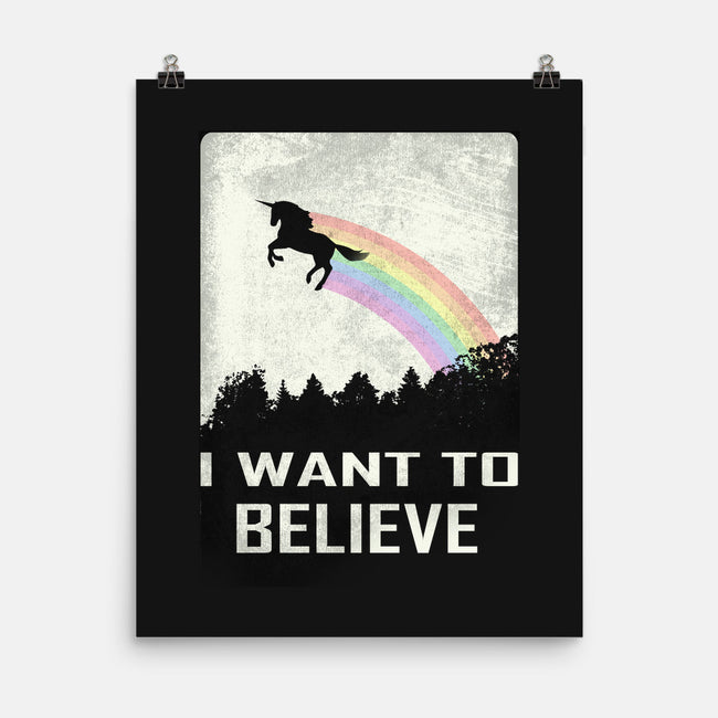 Believe in Magic-none matte poster-NakaCooper