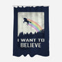 Believe in Magic-none polyester shower curtain-NakaCooper