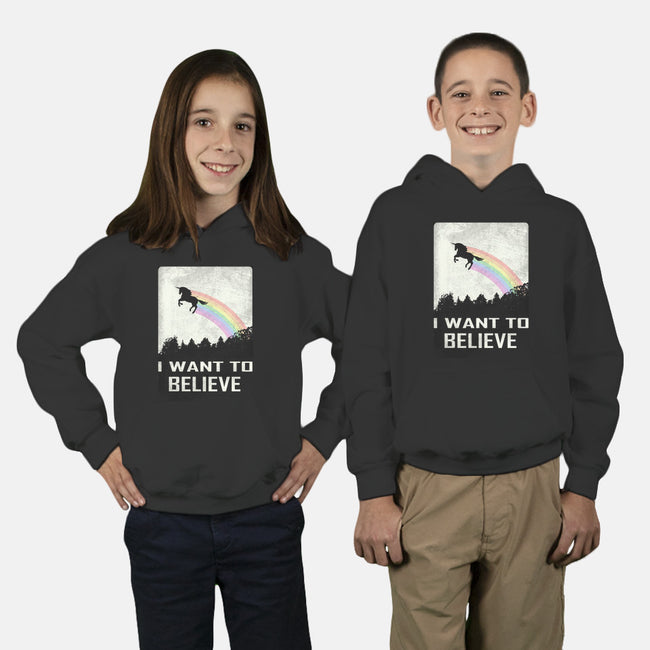 Believe in Magic-youth pullover sweatshirt-NakaCooper