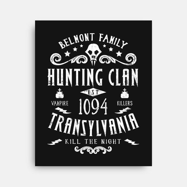Belmont Clan-none stretched canvas-machmigo