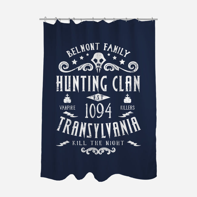 Belmont Clan-none polyester shower curtain-machmigo