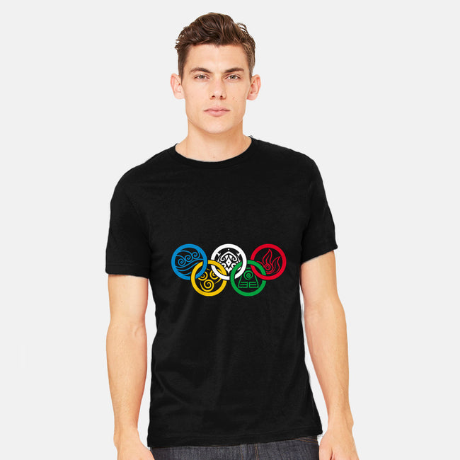 Bending Olympics-mens heavyweight tee-KindaCreative