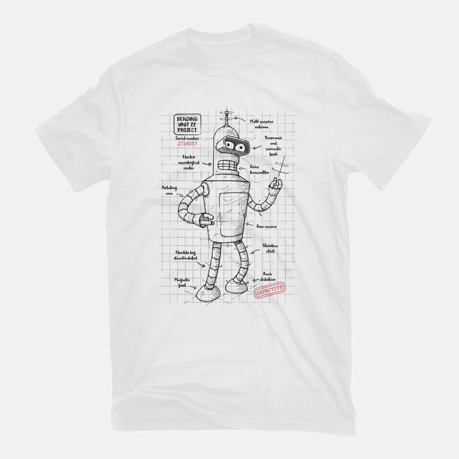 Bending Unit 22-womens fitted tee-ducfrench