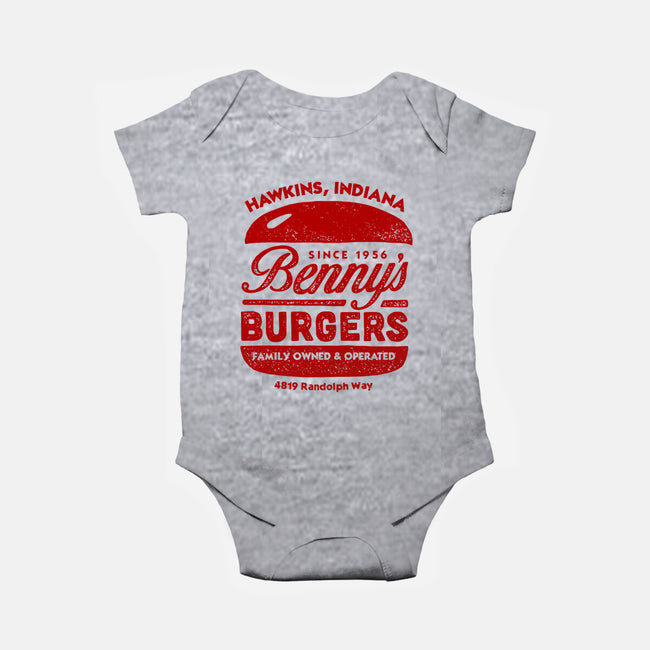 Benny's Burgers-baby basic onesie-CoryFreeman