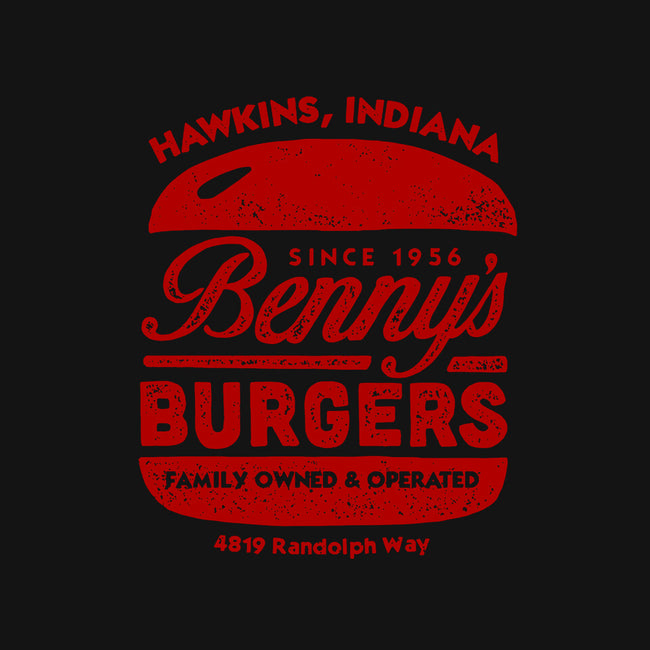 Benny's Burgers-none removable cover throw pillow-CoryFreeman