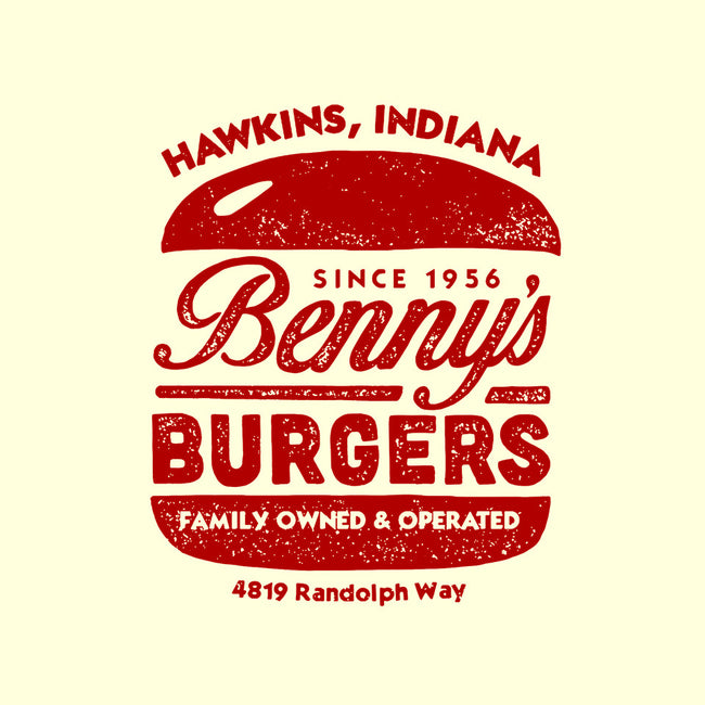 Benny's Burgers-none beach towel-CoryFreeman