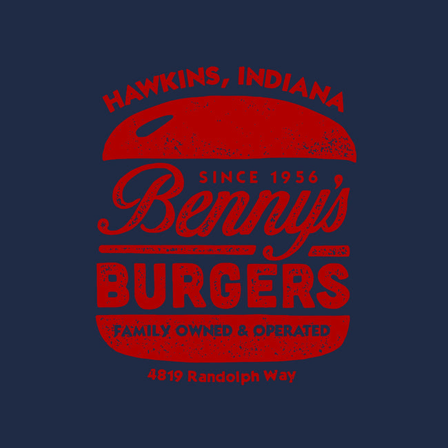 Benny's Burgers-womens racerback tank-CoryFreeman