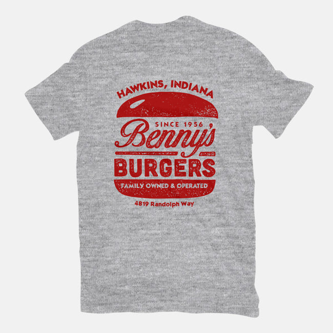 Benny's Burgers-womens basic tee-CoryFreeman