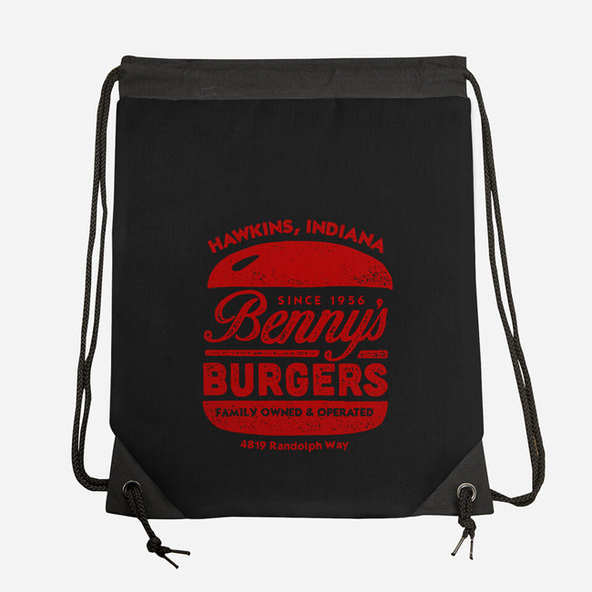 Benny's Burgers-none drawstring bag-CoryFreeman