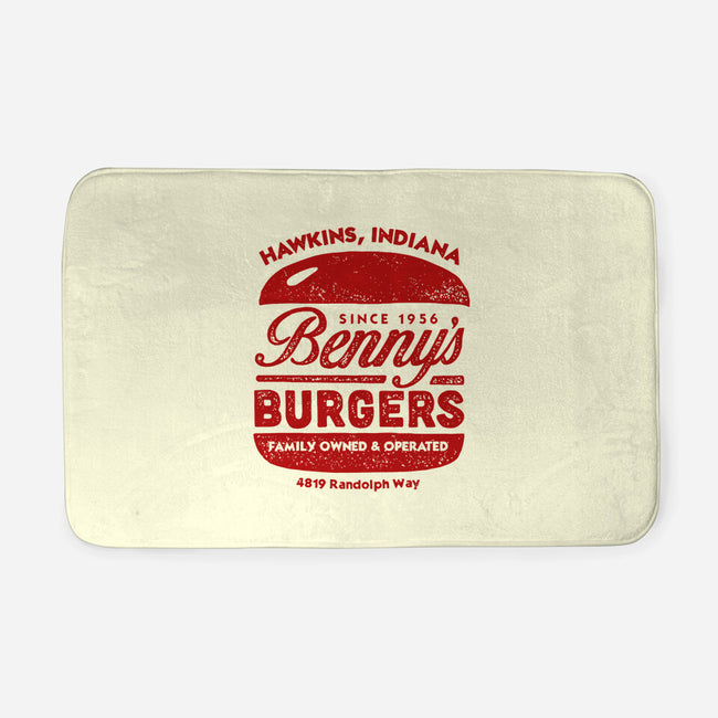 Benny's Burgers-none memory foam bath mat-CoryFreeman