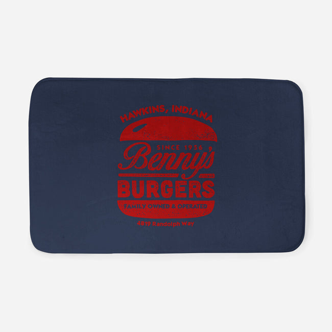 Benny's Burgers-none memory foam bath mat-CoryFreeman