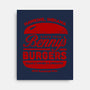 Benny's Burgers-none stretched canvas-CoryFreeman