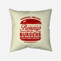 Benny's Burgers-none removable cover w insert throw pillow-CoryFreeman