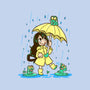 Best Frog Girl-none non-removable cover w insert throw pillow-TechraNova