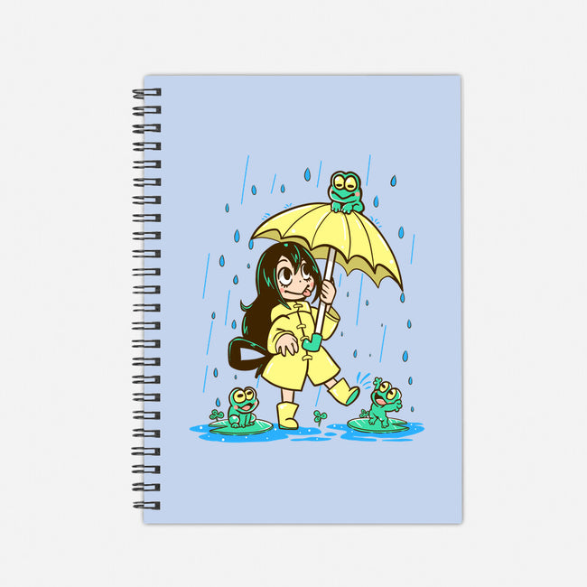 Best Frog Girl-none dot grid notebook-TechraNova
