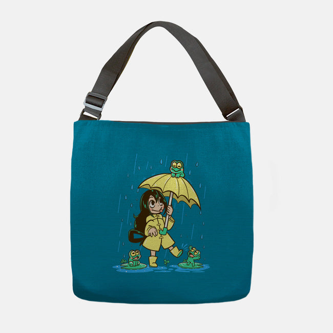 Best Frog Girl-none adjustable tote-TechraNova