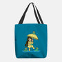Best Frog Girl-none basic tote-TechraNova
