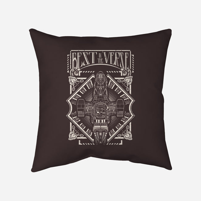 Best in the 'Verse-none non-removable cover w insert throw pillow-Buzatron