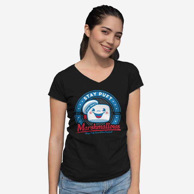 Best When Toasted-womens v-neck tee-owlhaus