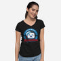 Best When Toasted-womens v-neck tee-owlhaus