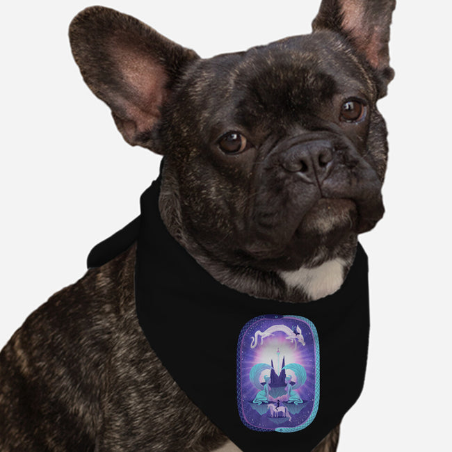 Beyond The Oracle-dog bandana pet collar-theGorgonist